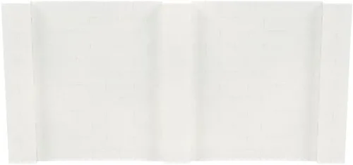 Vista 242 de EverBlock Kit de pared de 5 x 4 pies Bloques de construcción modulares Sistema de pared para edificios, pantallas y estructuras Divisor
