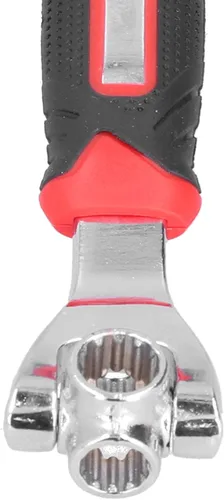 Vista 9 de TOPINCN Llave de enchufe universal 48 en 1, multiusos, diseño de 12 dientes, herramienta de destornillador de pernos para varios tamaños de tuerca