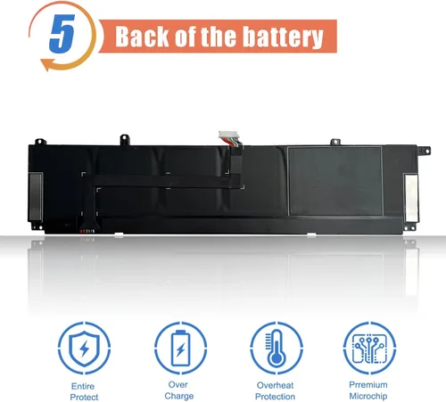 Vista 6 de ASODI 83Wh WK06XL M41640-AC1 - Batería para portátil compatible con HP Omen 16-b0xxx 16-b0000TX 16-B0047TX 16-C0xxx 16-C0167AX Omen 17-ck0024ur