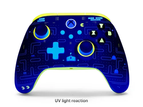 Vista 9 de PowerA Wireless Controller for Xbox Series XS - PAC-MAN SE, hall effect thumbsticks, low latency wireless, officially licensed, works with Xbox One