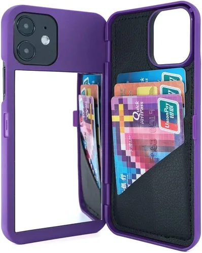 Vista 23 de Funda para iPhone 11 Pro Max, funda tipo cartera de lujo para mujer con tarjetero a prueba de golpes espejo y soporte para Apple iPhone 11 Pro Max
