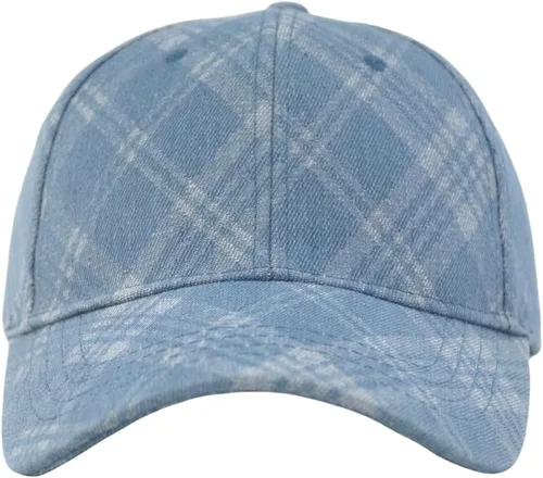 Vista 2 de TSSGBL Gorra de algodón suave sin estructura, desgastada, para papá, ajustable, de perfil bajo, para mujeres y hombres Azul