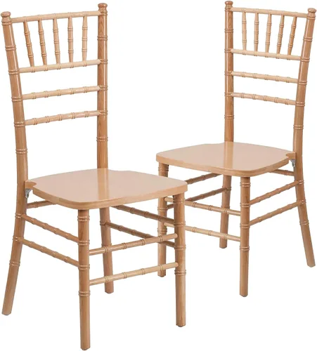 Vista 14 de Flash Furniture - Silla Chiavari de madera negra de la serie HERCULES