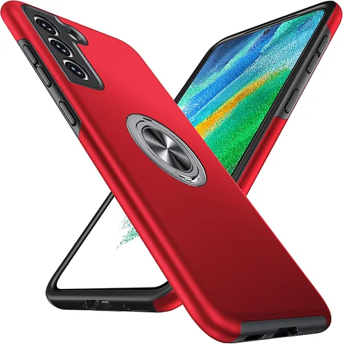 Vista 62 de Anqrp Funda para Samsung Galaxy A53 con soporte de anillo, color negro