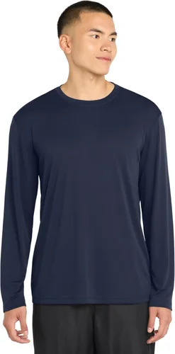 Vista 5 de SPORT-TEK Camiseta de manga larga PosiCharge Competitor Azul atómico