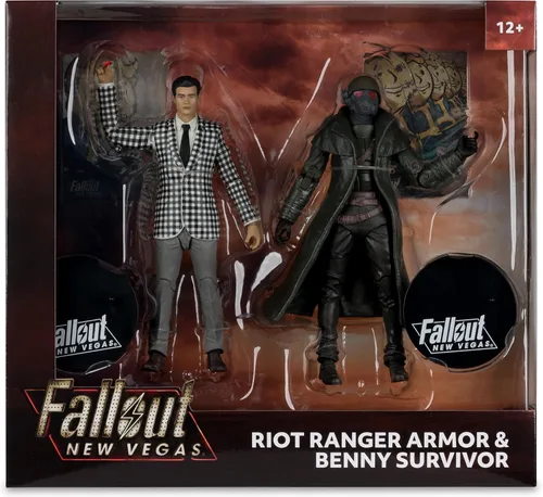 Vista 9 de McFarlane Toys - Paquete de 2 de Fallout New Vegas Riot Ranger Armor y Benny
