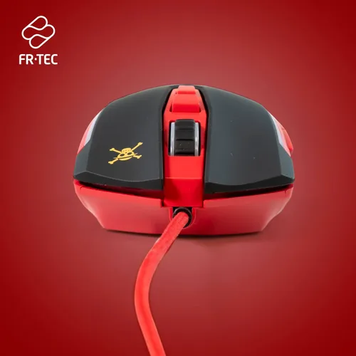 Vista 4 de FRTEC - Ratón para juegos con cable, Luffy de una pieza, compatible con PC, Mac, PS5, Xbox Series X/S (mouse de una pieza)