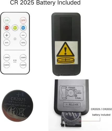 Vista 9 de Neporal MagicGlow - Bombillas recargables con control remoto, funciona con pilas, no necesita tomacorriente, alimentadas por USB, inalámbricas