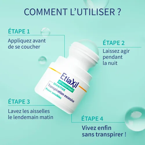Vista 4 de Etiaxil Behandlung für Schweißmittel– empfindliche Haut – 0.5 fl oz