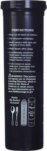 Vista 3 de W. J. Hagerty, Black Hagerty 17245 cubiertes Plata Dip, 16.9 fl oz (Paquete de 1), 16