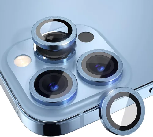 Vista 127 de Choiche Compatible para iPhone 16 Pro/iPhone 16 Pro Max Protector de Lente de Cámara, Vidrio Templado 9H Protector de Pantalla de Cubierta de Cámara