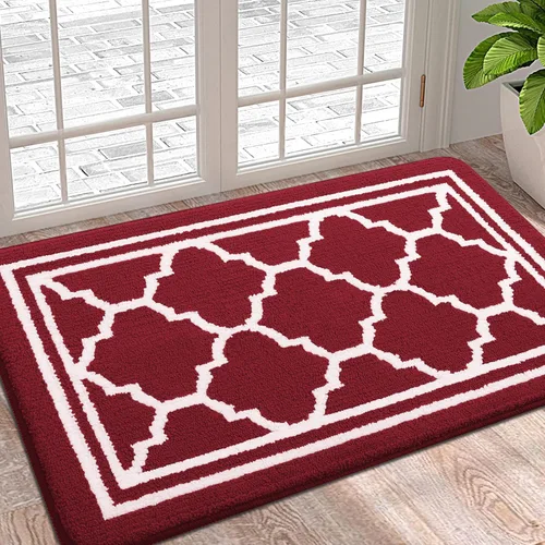 Vista 22 de Buganda Alfombra para Puerta Interior, Tapete Resistente a la Suciedad y Absorbente, Antideslizante, Alfombras de Perfil Bajo para Entrada