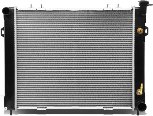 Vista 9 de DNA Motoring OEM-RA-2482 Radiador de aluminio atornillado estilo OE compatible con 02-05 Liberty AT, 19-15/16 pulgadas de ancho x 19-15/16 pulgadas