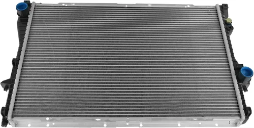 Vista 100 de TRQ Radiador de núcleo de aluminio de 1 fila Compatible con Subaru WRX STI 2.5L Turbo AWD 2015-2020
