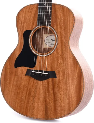 Vista 2 de Taylor GS - Mini guitarra acústica para zurdos de caoba, natural con golpeador negro