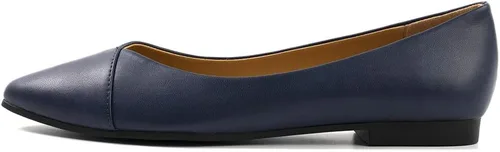 Vista 2 de FUNKYMONKEY Zapatos planos clásicos de ballet para mujer, zapatos planos casuales y cómodos
