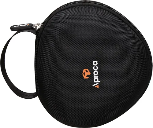 Vista 9 de Aproca Funda para auriculares compatible con iClever BTH12 / HS19 / BTH26 / BERIBES/eKids Jurassic World plegable para niños, bolsa de Black-pro