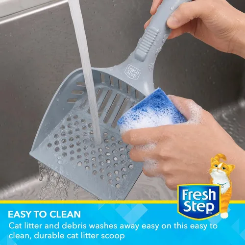 Vista 5 de Fresh Step Cuchara de arena para gatos todo en uno con mango ergonómico