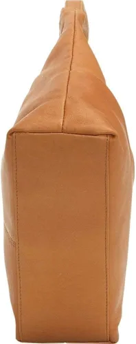 Vista 3 de Le Donne Top Zip Hobo Bolso de mano - Colombiano Vaquetta Cuero Vaquetta Mujer