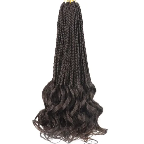Vista 83 de Cabello para Trenzas Rizo Francés Color 1 Trenzas de Ganchillo Rizo Francés 10 Pulgadas Trenzas de Caja Cabello de Ganchillo para Mujeres y Niños