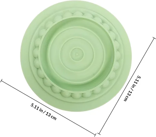 Vista 2 de Dog Feeding Bowl Slow Feeder Licking Mat, ABS Anti-Skid Design