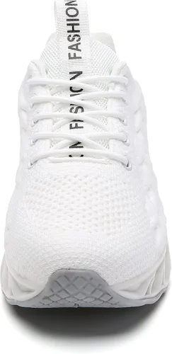 Vista 5 de TSIODFO Tenis deportivos casuales para hombre, para gimnasio, correr, correr, correr y correr