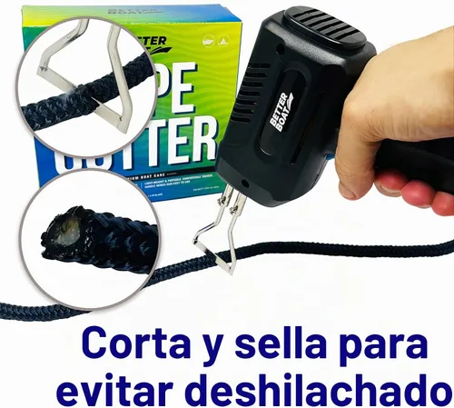 Vista 3 de Cortador de cuerda caliente del cuchillo, herramienta de nylon calentada