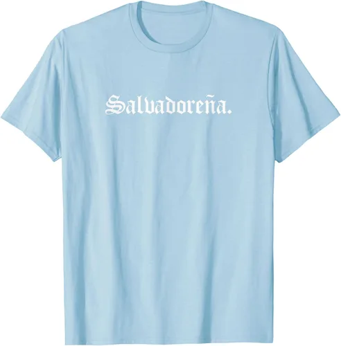 Vista 95 de Camiseta Salvadoreña Mujer, Negro