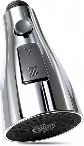 Vista 10 de Reemplazo de cabezal de grifo de cocina con 3 modos, cabezal rociador extraíble para grifo de cocina, reemplazo del rociador de fregadero de cocina