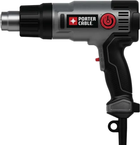 Vista 3 de PORTER-CABLE Pistola de calor, 1500 vatios, ajustes de temperatura duales, con cable (PC1500HG)