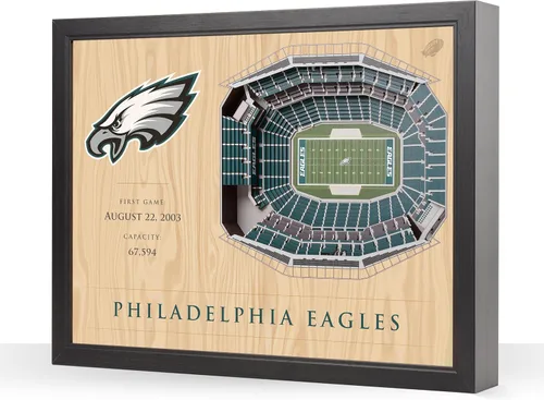 Vista 11 de YouTheFan NFL Arte de Pared StadiumView de 25 Capas