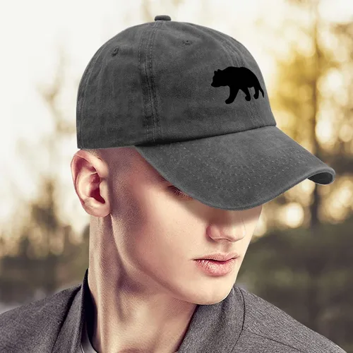 Vista 4 de Baseball Caps Bear Baseball Caps, Vintage Baseball Caps for Women