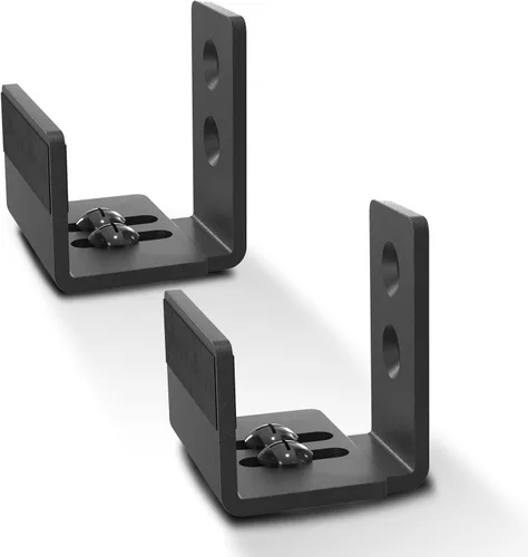 Vista 11 de EaseLife Guía de piso inferior para puerta corrediza de granero, forma de U, distancia de ajuste ajustable flexible, diseño inferior plano al ras
