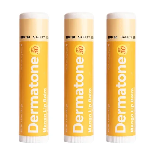 Vista 13 de Bálsamo Labial de Coco Dermatone SPF 30, 0.15 oz - Paquete de 3