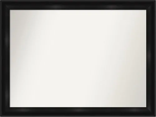 Vista 254 de Amanti Art Espejo personalizado, gran espejo de baño estrecho, espejo de pared o espejo de tocador de baño sobre el fregadero (24 x 24 pulgadas)