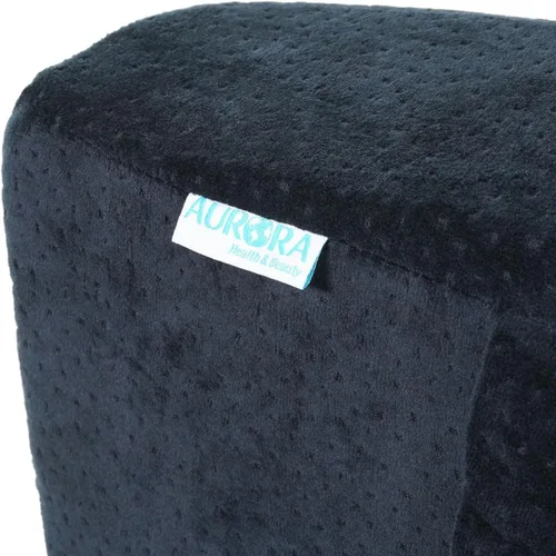 Vista 7 de Aurora Health & Beauty Cojín ortopédico de apoyo de espalda de espuma viscoelástica lumbar, 1.2 libras (AW205)
