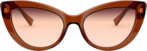 Vista 3 de Versace Woman Sunglasses Black Frame Dark Grey Lenses 54MM