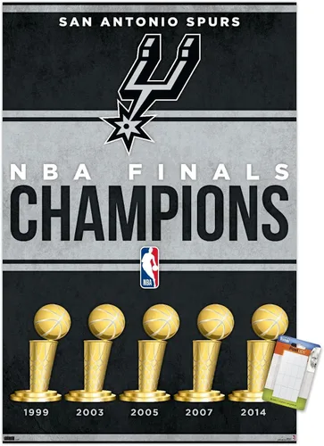 Vista 11 de Trends International NBA San Antonio Spurs - Champions 23 - Póster de pared