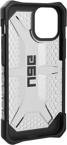 Vista 8 de URBAN ARMOR GEAR UAG - Funda protectora de plasma transparente diseñada para iPhone 12 Mini 5G [pantalla de 5.4 pulgadas], resistente, ligera