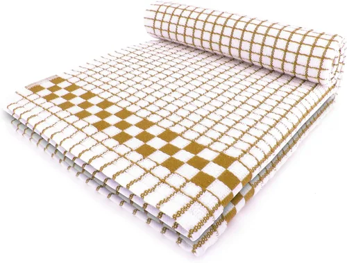 Vista 10 de Paños de cocina clásicos Fecido Classic Collection resistentes, superabsorbentes y hechos 100 % algodón. Paños de cocina de grado profesional hechos