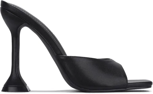 Vista 5 de Cape Robbin Lithe - Tacones altos sexys para mujer zapatos de tacón cuadrado con punta abierta