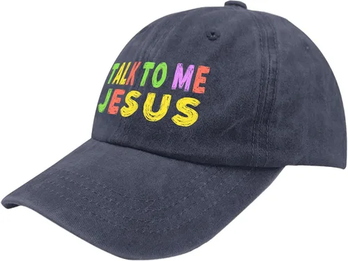 Vista 2 de ruio Jesus Hats for Men Baseball Cap Baseball Hat Women Talks to me Jesu Baseball Hat