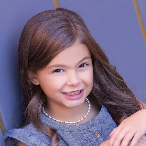 Vista 2 de Cherished Moments Pulsera o collar, chapado en oro de 14 quilates Brynn-Collar (12-14" ajustable)