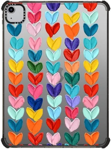 Vista 60 de CASETiFY Estuche de impacto para iPad Pro 12.9" (3ª/4ª/5ª/6ª generación) - Libro de composición Brachio - Negro transparente