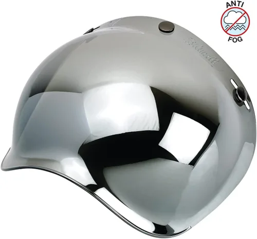Vista 2 de Biltwell - Protector tipo burbuja cromado - Antivaho, resistente a los arañazos, resistente a UV/A y UV/B