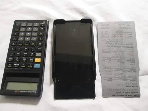 Vista 6 de Texas Instruments Calculadora científica avanzada con pilas TI-68