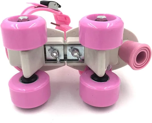 Vista 3 de Zapatos de patinaje cuádruple de velocidad ajustable para niños