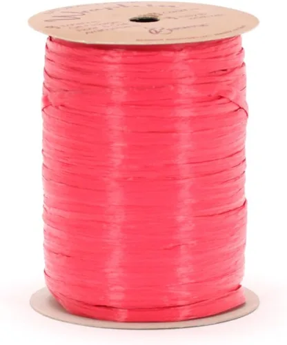 Vista 9 de Berwick Offray Cinta de rafia mate de 1/4" de ancho, verde manzana, 100 yardas, 0.276 in