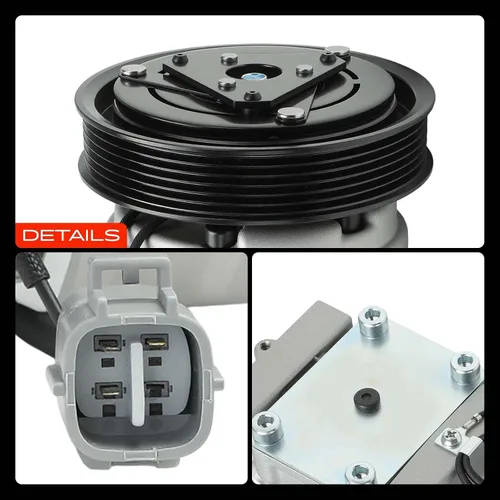Vista 9 de A-Premium Compresor de aire acondicionado con embrague compatible con Toyota Camry 1994-2001, Avalon 1995-1999, Solara 1999-2003, Lexus ES30