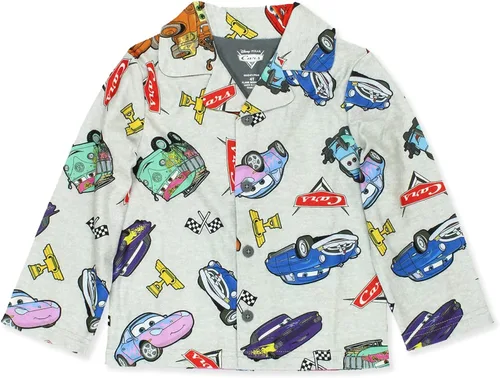 Vista 4 de Disney Conjunto de pijama de franela para niños pequeños